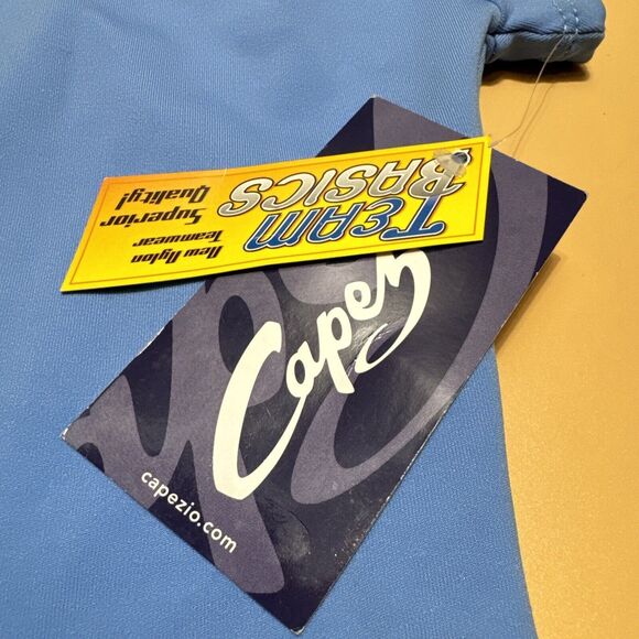 NWT Capezio Leotard Girls Small Blue Short Sleeve Dance, Gymnastics, Ballet - Picture 4 of 13